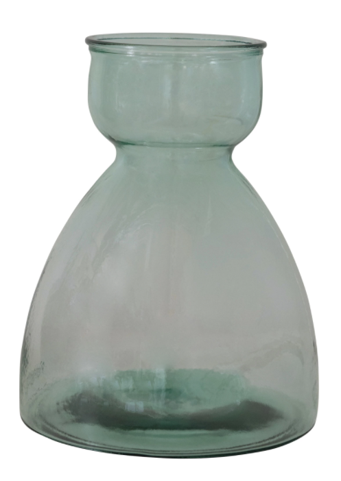 Green Gloss Glass Vase