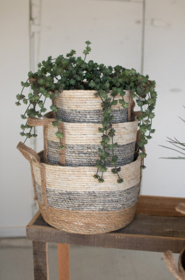 Earth Tone Tricolor Baskets